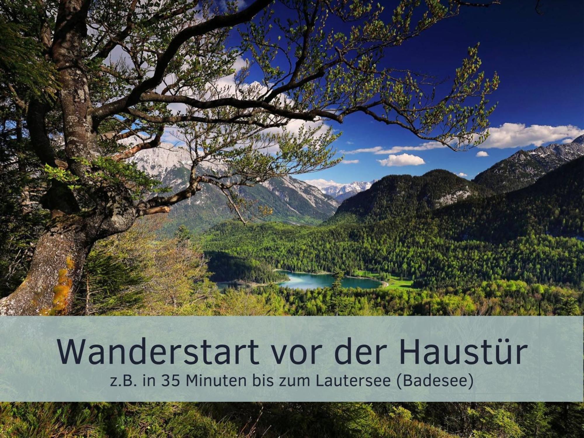 Die Karwendelsuite - 5 Sterne Fewo Mit Bestem Bergblick, Zentrumsnah & Ruhig Gelegen, Familienfreundlich มิทเทนวัลด์ ภายนอก รูปภาพ